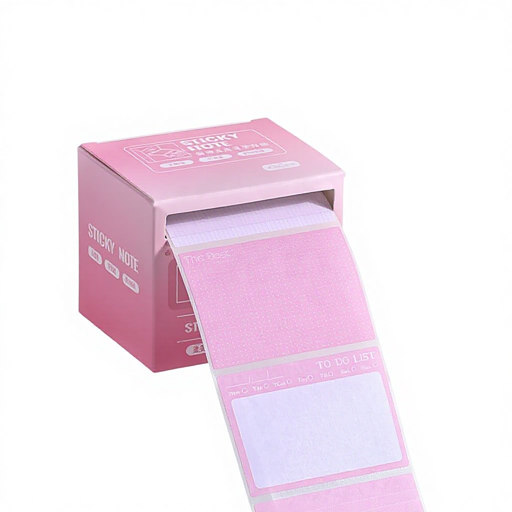 Note adesive estraibili - sfumatura rosa