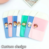 Étui à crayons en PVC anti-fuite avec motif de dessin animé mignon pour infirmière et médecin, design personnalisé, marque Yilan, pour les écoles et les bureaux, en plastique épais