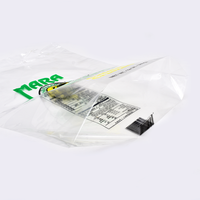 Wicket Grande Boulangerie Pain Gâteau Cookie Sacs en nylon Emballage alimentaire en plastique Emballage de collations gratuites Joint à chaud Transparent LDPE 9 couleurs