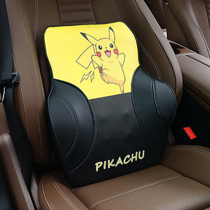 Appuie-tête de volant Picachu, appuie-tête de siège, ensemble de quatre pièces de produits d'intérieur pour toutes les saisons - Product Image 5