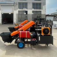 Équipement de coulée de béton mobile diesel/électrique direct d'usine
