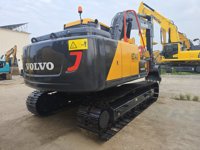 Prix Abordable – Excavatrice sur Chenilles Volvo 140 d'Occasion de 14 Tonnes – Fonctionnement Flexible – Matériel d'Entretien Urbain pour l'Exploitation Minière et la Construction