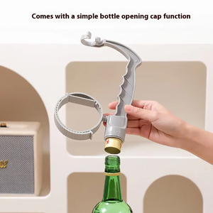 Handheld <b>Beverage</b> <b>Serving</b> <b>Set</b> with Plastic Handle and Bottle Opener Soda Water Bottle for Cola Pouring - Product Image 5
