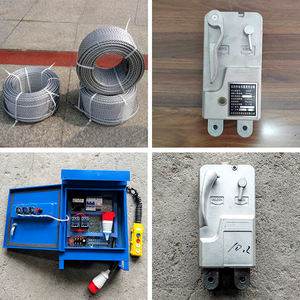 עיצוב מודרני trak מעלית כבל מטפס להניף סיטונאי פלדה סגסוגת אלומיניום הרמת פלטפורמה חדר המכונה - Product Image 6