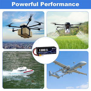 1300mah 11.1V 45C Lipo电池组无人机和RC汽车3s锂离子产品的长寿命电源 - Product Image 3