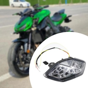 Para <span class=keywords><strong>Kawasaki</strong></span> Z1000, luz trasera para motocicleta, luz trasera, señales de giro de freno, luz LED integrada Z1000SX <span class=keywords><strong>Z</strong></span> <span class=keywords><strong>1000</strong></span> 2010-2013 <span class=keywords><strong>2012</strong></span> - Product Image 4
