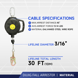 Tự động kiểm soát tốc độ <span class=keywords><strong>descender</strong></span> với dây dây cho Chiều cao làm việc và cứu hộ an toàn - Product Image 3