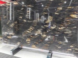 Luxurious Golden Years Quartzite Slabs Natural Stone Indoor/Outdoor Kitchen Countertops Bathroom Vanities Exterior Staircase - Product Image 3