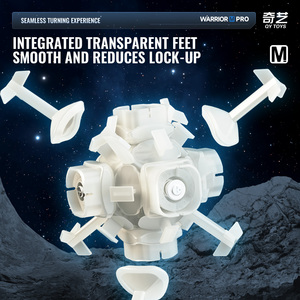 Kiyi योद्धा m प्रो 3x3x3 चुंबकीय क्यूय खिलौना मस्तिष्क टीज़र प्लास्टिक स्टीकरलेस - Product Image 6