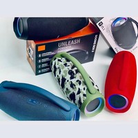 Altavoz Inalámbrico Boomsbox 3, Portátil, con Luz RGB, Sonido de Bajos, Columna de Música Estéreo para Fiestas, Campamentos, Subwoofer