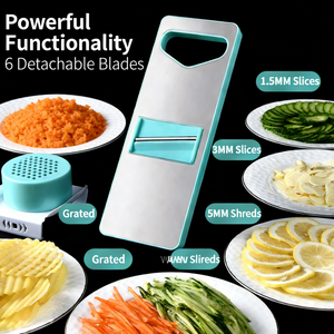 Picador de Verduras Multifuncional de Acero Inoxidable para el Hogar - Product Image 1