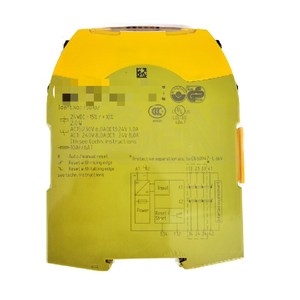 Relè di Sicurezza PLC Sigillato M S2 750102 24VDC 3NO 1NC 1SC Terminale a Vite Controllore Programmabile - Product Image 1