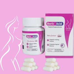 Caja personalizada <span class=keywords><strong>para</strong></span> lubricante vaginal <span class=keywords><strong>para</strong></span> el cuidado vaginal femenino, supositorios vaginales, cápsulas de ácido bórico - Product Image 4