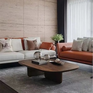 Meubles nordiques en bois salon <span class=keywords><strong>Rectangle</strong></span> <span class=keywords><strong>Table</strong></span> <span class=keywords><strong>basse</strong></span> <span class=keywords><strong>Table</strong></span> centrale minimaliste moderne <span class=keywords><strong>Table</strong></span> à thé rustique - Product Image 3