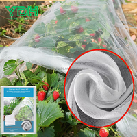 Filet anti-insectes pour l'agriculture, filet anti-insectes pour serre, rouleau de 25 mailles pour la protection des fermes maraîchères