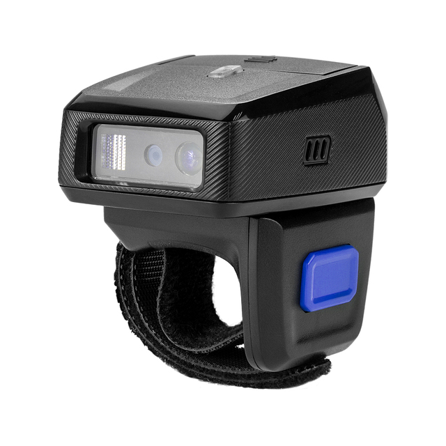 Netum Manufacturer Cmos Qr Finger Ring Wearable Mini 2D Portable Barcode Scanner