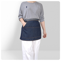 Tablier de travail sans manches pour serveur, style cowboy, pour restaurant et nettoyage, Niuweili A3006