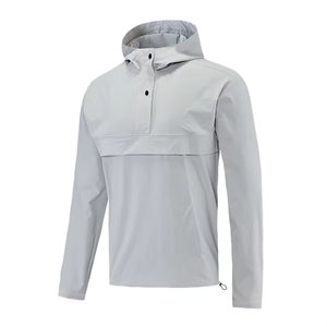 SHWL8784 AOLA Custom Logo Sports Windbreaker Black Fleece <strong>Wind</strong> <strong>Breaker</strong> Waterproof Hiking Winter Men's Running Jackets - Product Image 4
