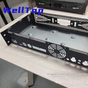 Châssis en alliage d'aluminium usiné par CNC, rack de serveur de contrôle industriel, armoire de sérigraphie, fabrication de tôles métalliques, usine - Product Image 3