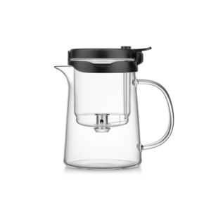 Théières de haute qualité pour le bureau et la maison, isolées, en verre borosilicate soufflé à la main, bouilloire en verre transparent <span class=keywords><strong>avec</strong></span> <span class=keywords><strong>filtre</strong></span> en verre - Product Image 1