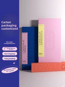 Caja de embalaje Cartón blanco personalizado Caja ciega personalizada Caja de color Caja para cosméticos Logotipo imprimible Impresión en pequeños lotes - Product Image 2