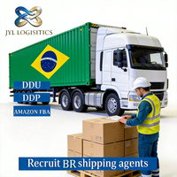 Logistique Express Mondiale vers le Brésil, Agent d'Expédition Porte-à-Porte, Transitaire, Livraison FBA, Consolidation de Fret, Prix de l'Expédition