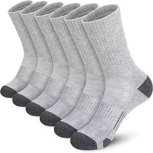 OEM Custom Logo Basketball <b>Socks</b>, High Quality Knitted Crew Sports <b>Socks</b> with <b>Moisture</b> Wicking Design - Product Image 3