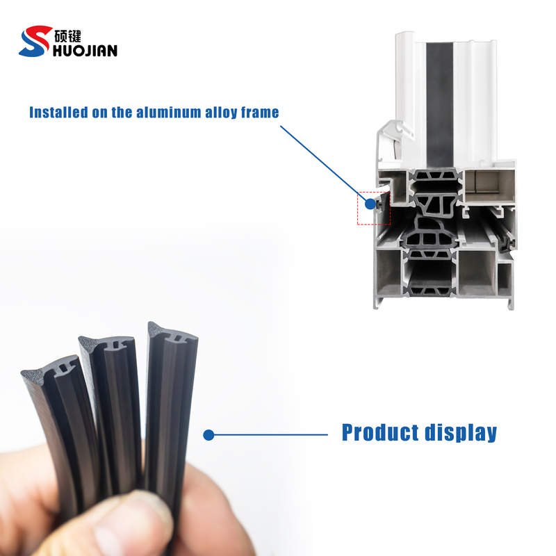 Flexible Rubber Seal Strip for Sliding
