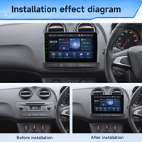 Autoradio BQCC 9 pouces MP5 avec Carplay sans fil, Android Auto, écran FM RDS BT, lecteur DVD multimédia coloré, stéréo pour Seat Ibiza 12-15