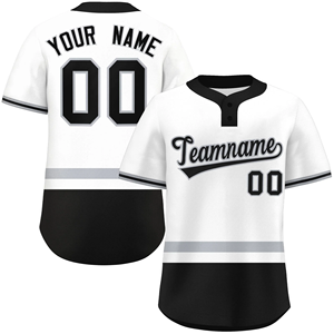 Tontons Factory, vente en gros personnalisée, maillot de baseball et de softball vierge jaune, col en V, design réversible, respirant, séchage rapide - Product Image 4