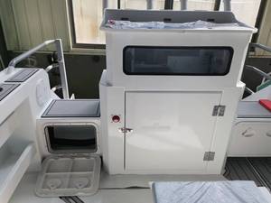 8.5m/28FT cabina aperta di fabbrica su misura in alluminio <span class=keywords><strong>barca</strong></span> da pesca profondo v scafo con cuccetta e servizi igienici completamente adatti per la vendita - Product Image 5