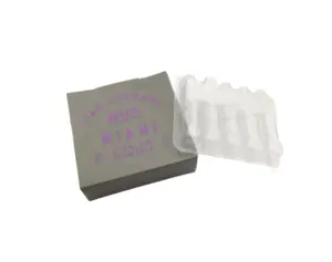 Disposable plastic medical blister packaging vacuum thermoforming vials tray