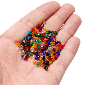 Irregular Glass Triangular Crystal Beads 4/6mm Loose Beads For Bracelet Making DIY Jewelry Accessories Wholesale - Product Image 4