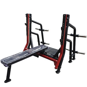 Banco Plano para Gimnasio Comercial, Banco Plano Matrixs para Ejercicios de Fitness, Máquina de Gimnasio para Press de Banca - Product Image 2