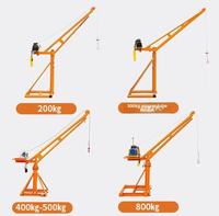Nouvelle grue électrique portable de haute qualité du fabricant, base renforcée, crochet en alliage forgé, télécommande, câble métallique haute capacité de charge