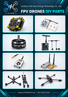 Kit d'accessoires Caddx Walksnail Avatar HD Pro (double) pour drones, fabriqué en Chine (Guangdong), moule privé