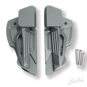 Pedane Posteriori Antiscivolo in Alluminio CNC 3D per Passeggero <span class=keywords><strong>Vespa</strong></span> Primavera Sprint 150 GTS 300 <span class=keywords><strong>GTV</strong></span> <span class=keywords><strong>250</strong></span> - Product Image 1