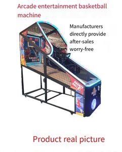 Machine de jeu d'intérieur à monnayeur avec système de notation électronique pour tir au basket, machine de jeu d'arcade de basket-ball - Product Image 5