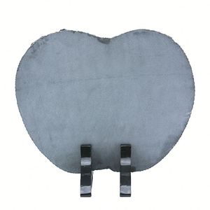 Marco de fotos de pizarra de 20*20 cm con logotipo personalizado, impresión por sublimación, transferencia de calor, para decoración de oficina y hogar. - Product Image 3