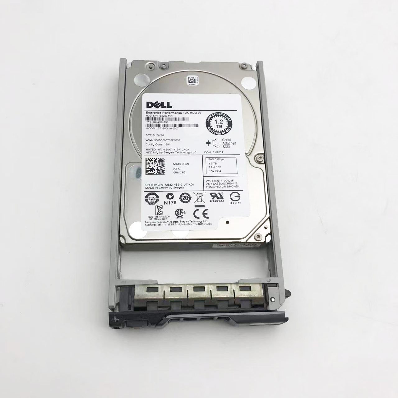 Оригинальный 1,2 TB 10K SAS 2,5 6G ST1200MM0007 ST1200MM0088 0RMCP3 RMCP3 T6TWN WXPCX