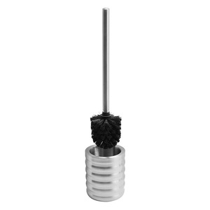 Toilet <b>Brush</b> Set 304 Stainless Steel Long Handle Durable <b>Round</b> <b>Brush</b> Rust Resistant Bathroom Cleaning Tool - Product Image 3