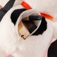 Sac à dos en peluche Snoopy personnalisable de haute qualité, 35 cm, super doux en coton PP, unisexe, pour enfants de 14 ans et plus, cadeau d'anniversaire, sac poupée