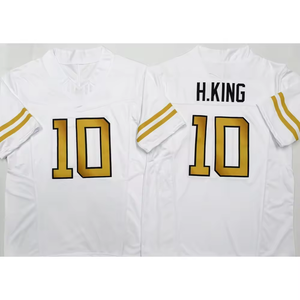Nuova Maglia da Football Americano Maschile 2025, Numero 10 Haynes King, Vendita all'Ingrosso, Alta Qualità, Cucita, Stile College - Product Image 3