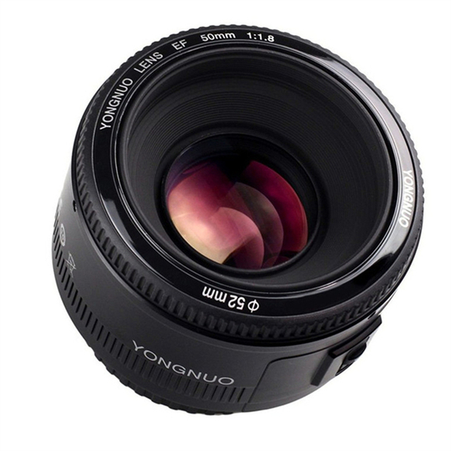 Yongnuo 50mm Lens for canon F1.8 Large Aperture AF MF Auto Focus Full Frame Lens Yn50mm/f1.8