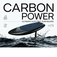 NOUVEAUTÉ 2026 Planche hydrofoil électrique en fibre de carbone 8KW 52V 58A pour sports nautiques, prix direct usine
