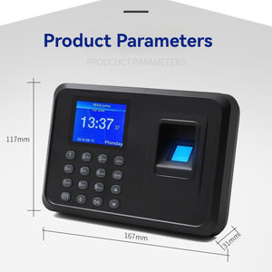 เครื่องบันทึกเวลาเข้าออก 25 ภาษา รองรับการสแกนลายนิ้วมือ วัสดุสแตนเลส 304 เชื่อมต่อเครือข่าย TCP/IP ความถี่ 13.56mhz ระยะตรวจจับ 0-7 เมตร รองรับ Windows 10 - Product Image 5