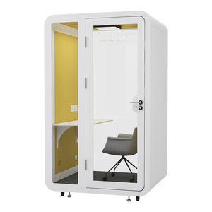 Cabina Telefónica Acústica Modular y Móvil para Oficina, Moderna, Insonorizada, para Grabación, Ideal para Oficina en Casa, Hotel, Espacios <span class=keywords><strong>de</strong></span> <span class=keywords><strong>Coworking</strong></span> - Product Image 3