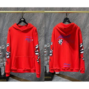 किंग mcGreen स्टार शरद ऋतु सर्दियों अमेरिकी फैशन ओवरसाइज हुड स्वेटर पुरुषों y2k गोथिक हिप हॉप लोकप्रिय युगल खेल हुडी - Product Image 4