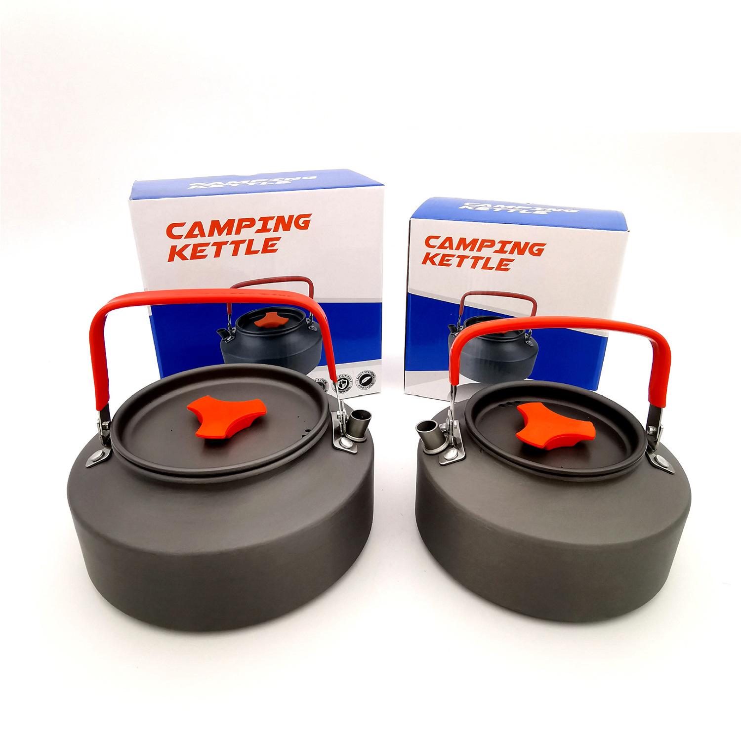 Походный портативный ультрамаленький легкий алюминиевый чайник для кемпинга и пикника, чайник для кипячения воды и кофе