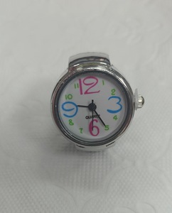 <span class=keywords><strong>Montre</strong></span> minimaliste vintage, petit doigt, bague, cadran quartz, élastique, réglable, mini montres en acier - Product Image 6